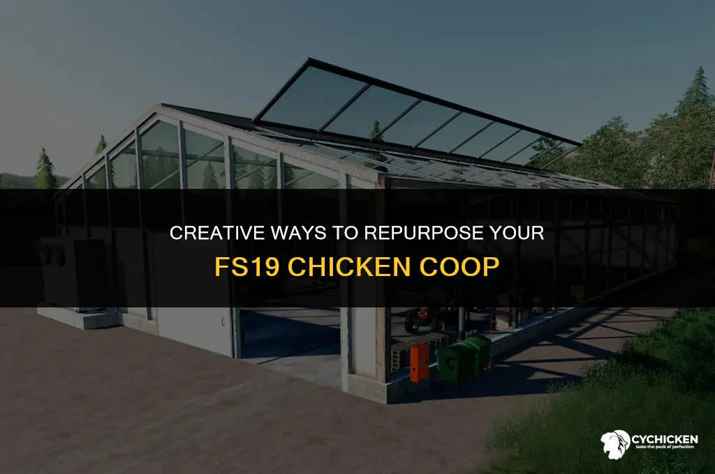what to do with chicken coop fs19