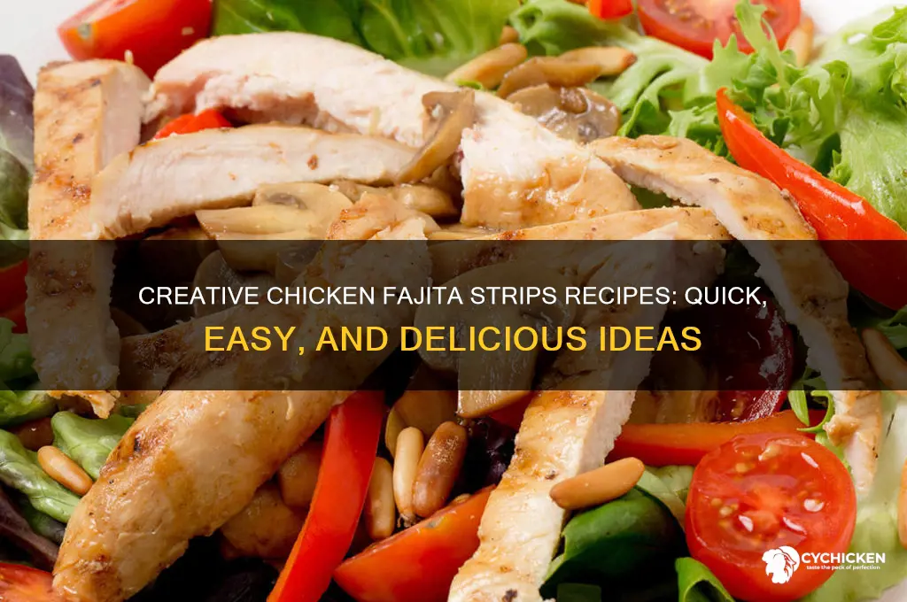 what to do with chicken fajita strips
