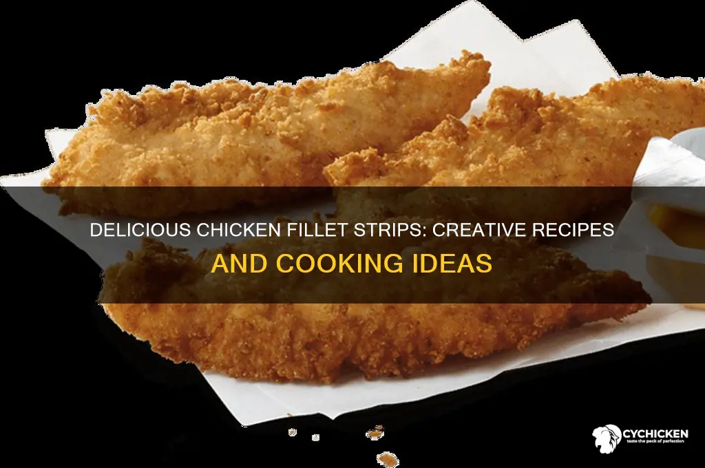 what to do with chicken fillet strips