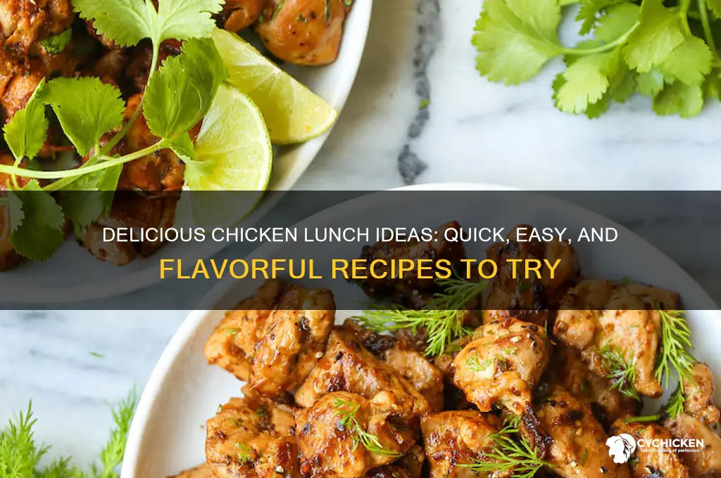 what to do with chicken for lunch