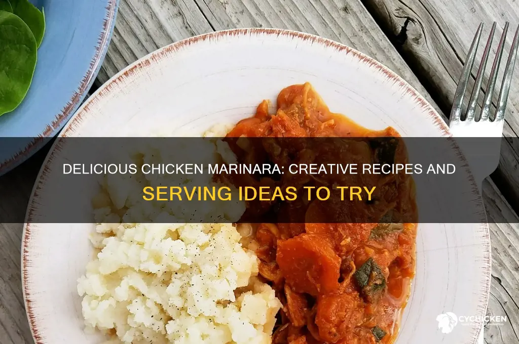 what to do with chicken in marinara sauce