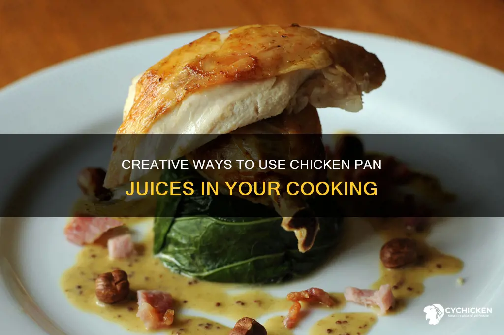 what to do with chicken juice in pan