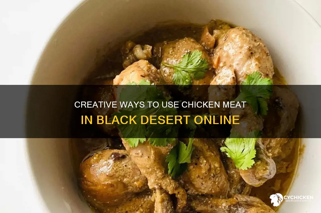 what to do with chicken meat bdo