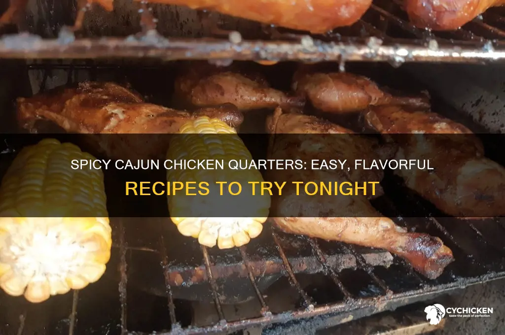 what to do with chicken quarters cajun