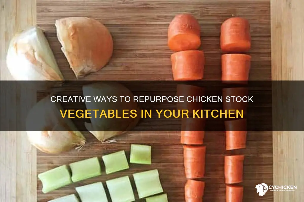 what to do with chicken stock vegetables
