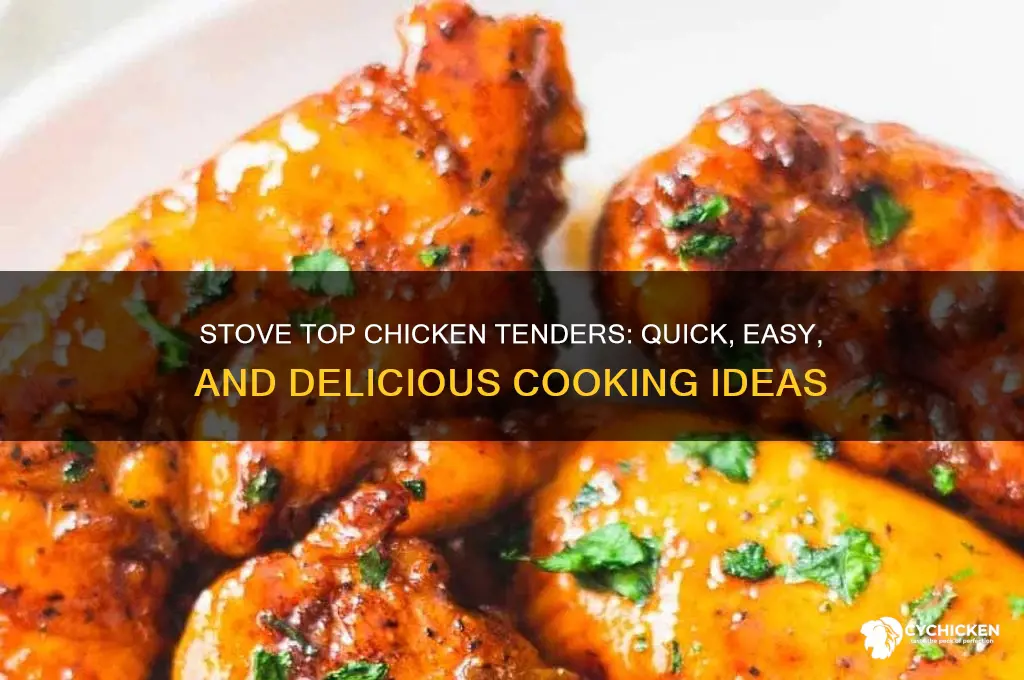 what to do with chicken tenders stove top