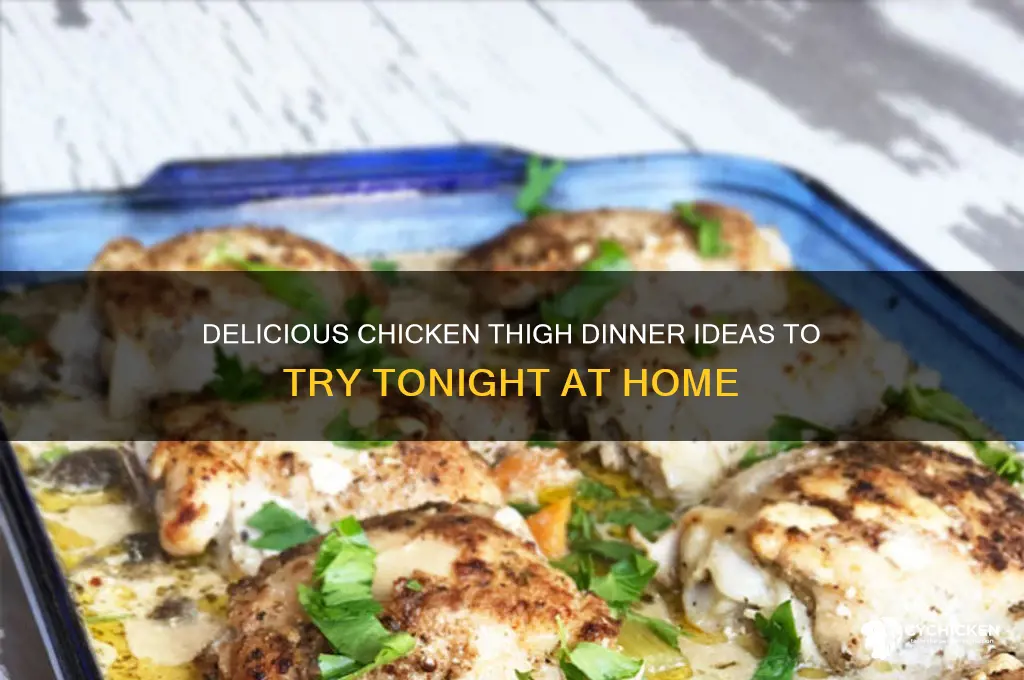 what to do with chicken thighs tonight