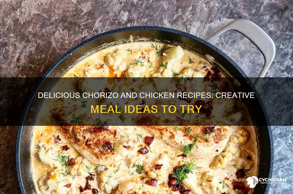 what to do with chorizo and chicken