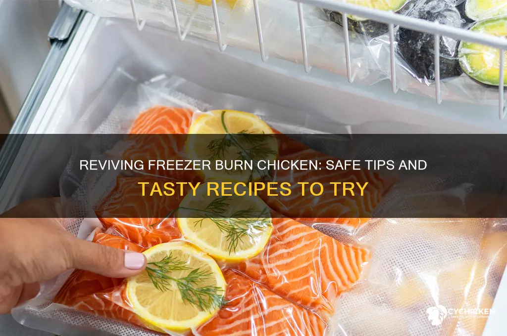 what to do with freezer burn chicken