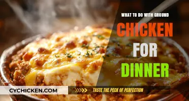 Delicious Ground Chicken Dinner Ideas: Quick, Easy, and Flavorful Recipes