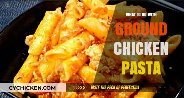 Delicious Ground Chicken Pasta Ideas: Quick, Easy, and Flavorful Recipes