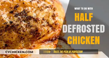 Half-Defrosted Chicken Dilemma: Quick, Safe, and Delicious Solutions to Try