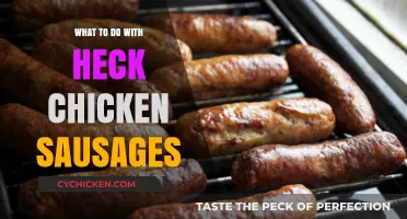 Delicious Ideas: Creative Ways to Cook with Heck Chicken Sausages
