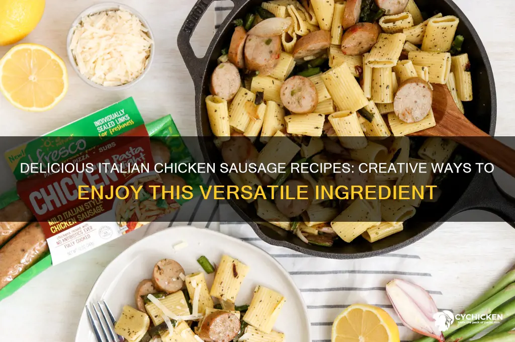 what to do with italian chicken sausage