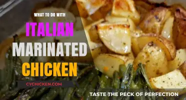 Delicious Italian Marinated Chicken: Creative Recipes and Serving Ideas