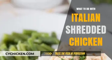 Delicious Italian Shredded Chicken Recipes: Creative Ways to Enjoy Leftovers