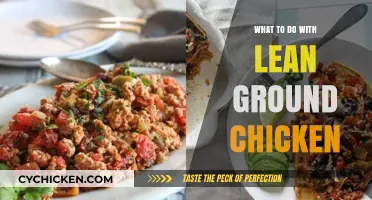 Delicious Ways to Use Lean Ground Chicken in Your Meals