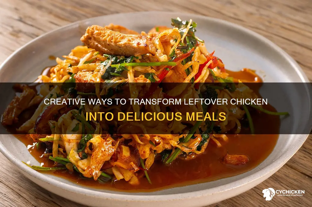 what to do with left of chicken