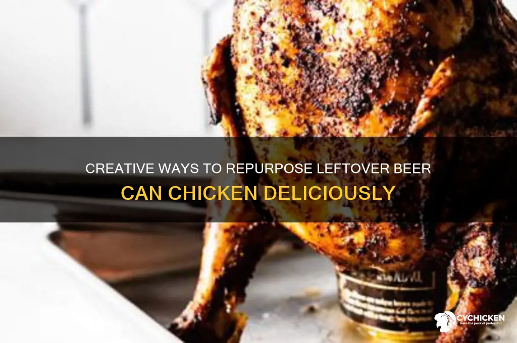 what to do with left over beercan chicken