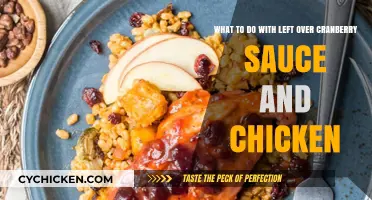 Creative Ways to Repurpose Leftover Cranberry Sauce and Chicken