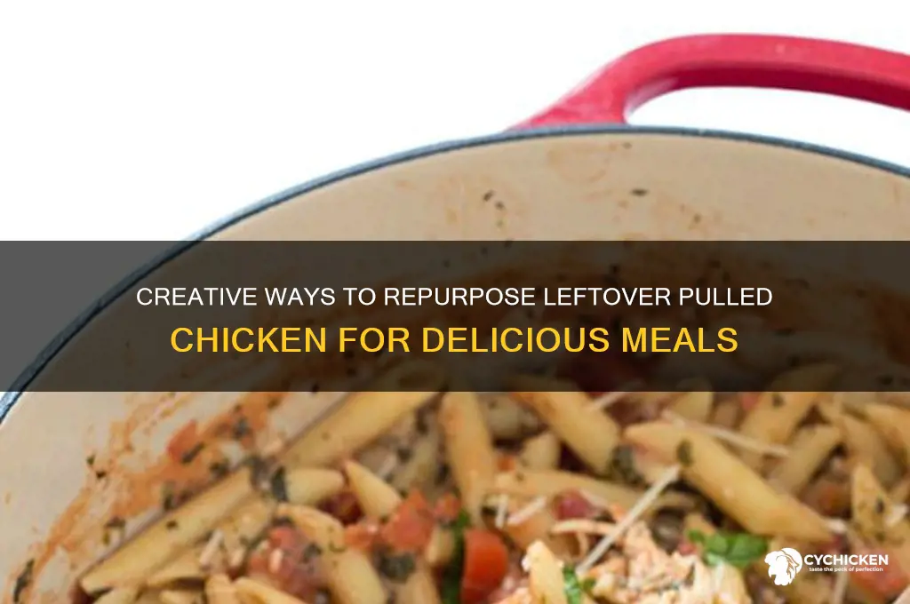 what to do with left over pulled chicken