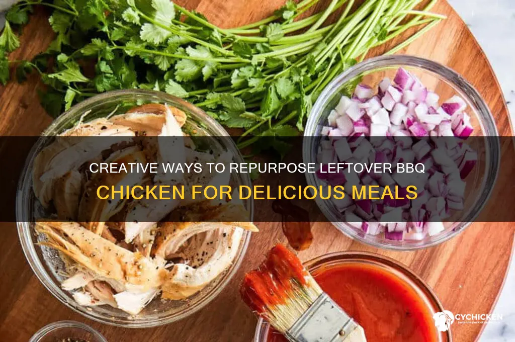 what to do with leftover barbeque chicken