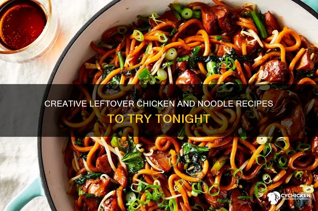 what to do with leftover chicken and noodles
