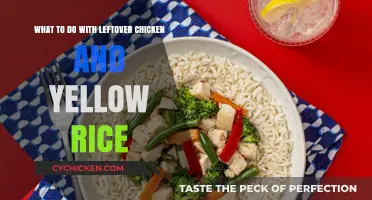 Creative Ways to Use Leftover Chicken and Yellow Rice