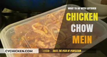 Creative Ways to Repurpose Leftover Chicken Chow Mein
