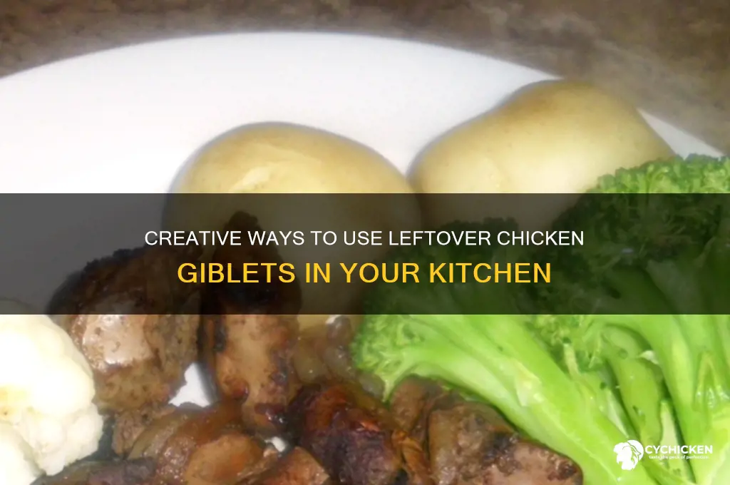 what to do with leftover chicken giblets