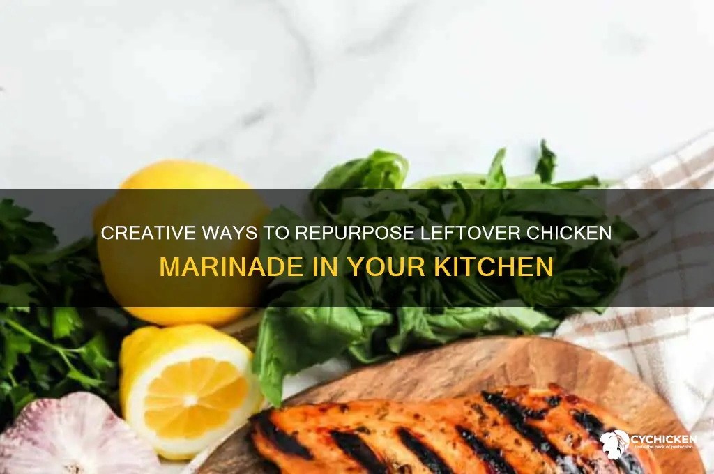 what to do with leftover chicken marinade