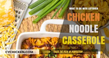 Creative Ways to Repurpose Leftover Chicken Noodle Casserole