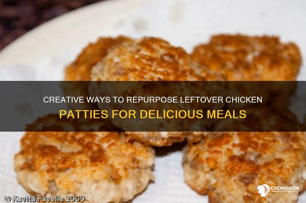 what to do with leftover chicken patties