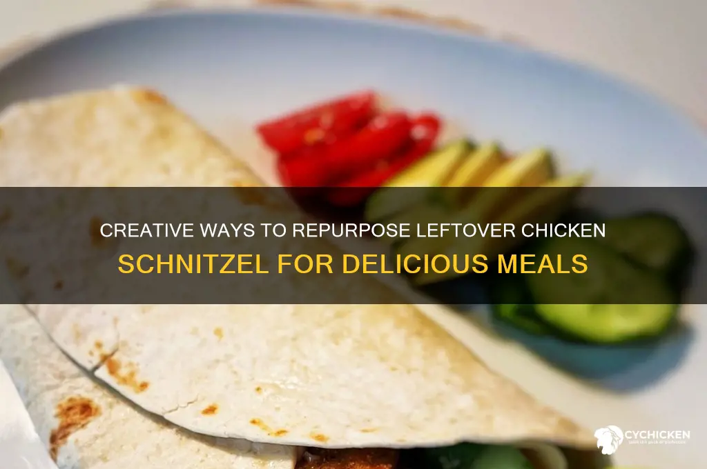 what to do with leftover chicken schnitzel
