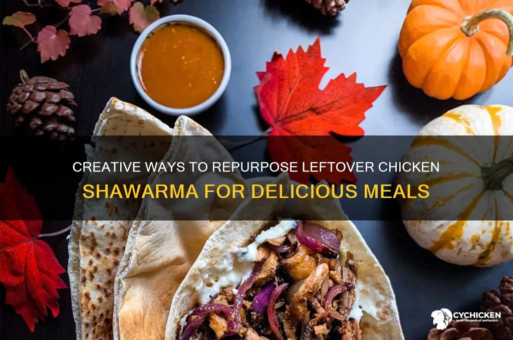 what to do with leftover chicken shawarma