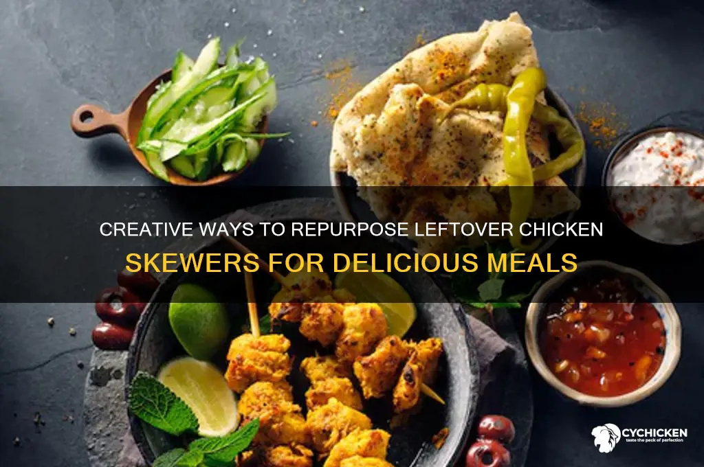 what to do with leftover chicken skewers