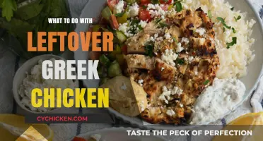 Creative Ways to Repurpose Leftover Greek Chicken for Delicious Meals