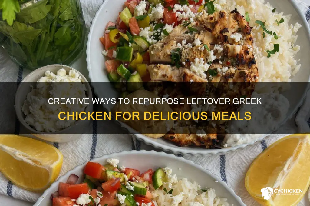 what to do with leftover greek chicken