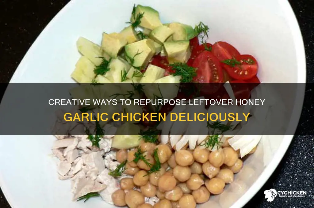 what to do with leftover honey garlic chicken