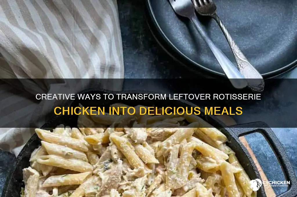 what to do with leftover rotissere chicken