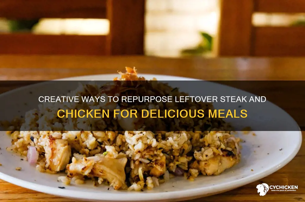 what to do with leftover steak and chicken