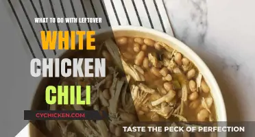 Creative Ways to Repurpose Leftover White Chicken Chili Deliciously