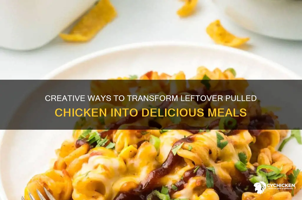 what to do with lestover pulled chicken