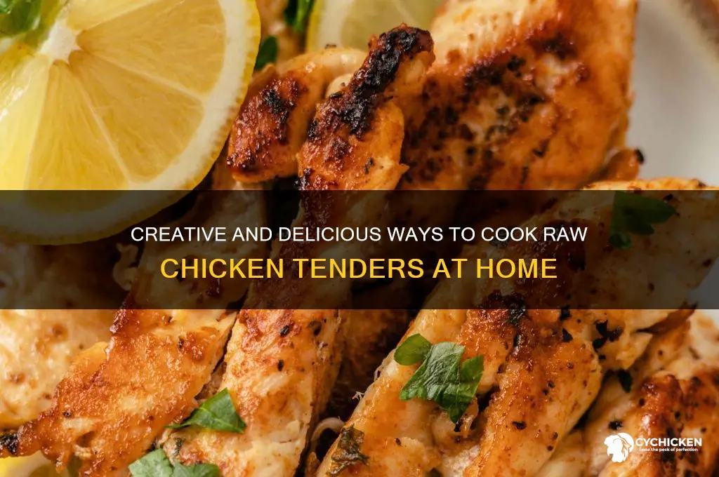 what to do with my raw chicken tenders