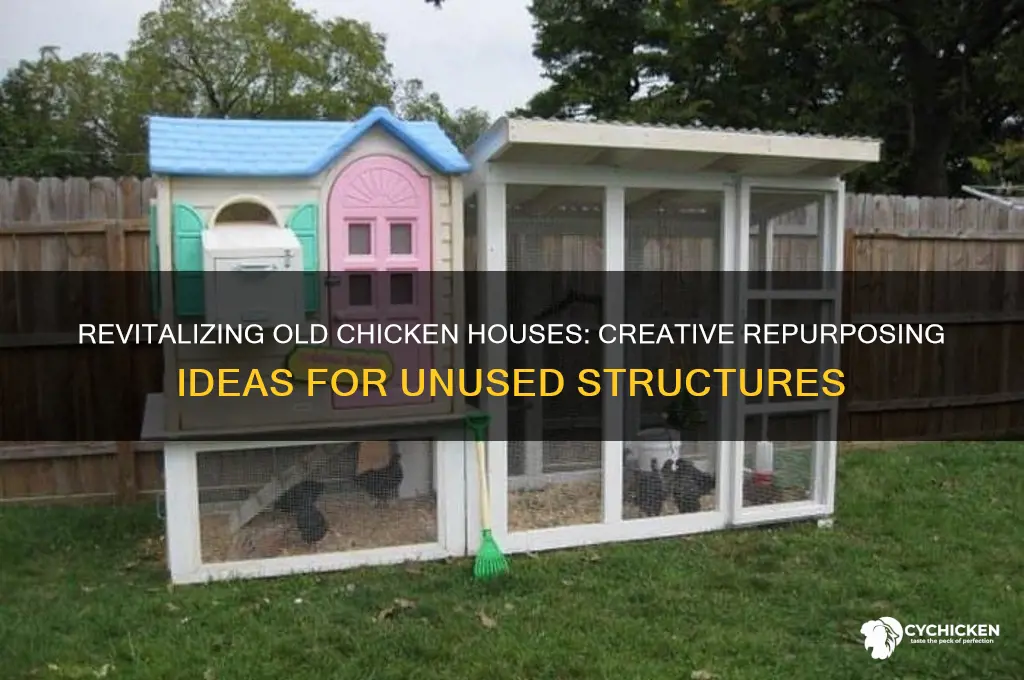 what to do with old chicken houses