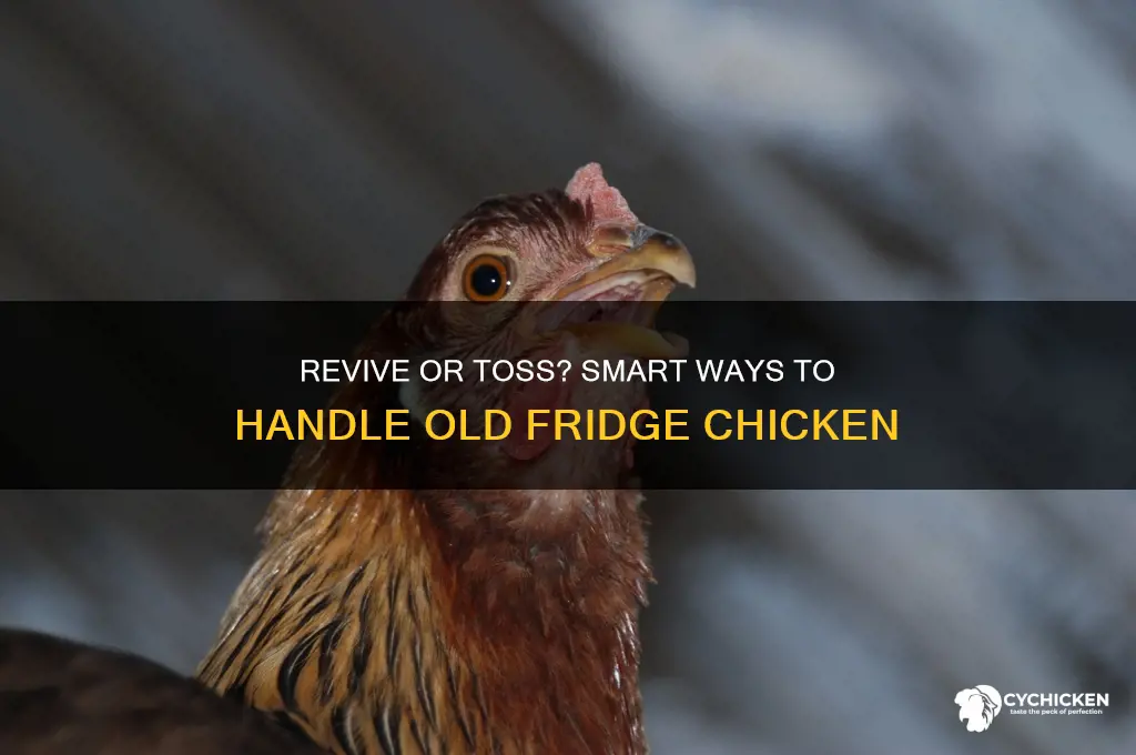 what to do with old chicken in fridge