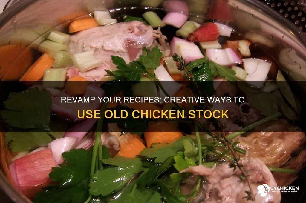 what to do with old chicken stock