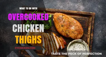 Rescue Overcooked Chicken Thighs: Creative Solutions for Dry, Tough Meat