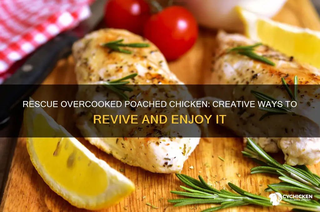 what to do with overcooked poached chicken