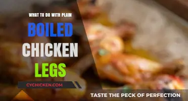 Transform Plain Boiled Chicken Legs: Creative, Flavorful Recipe Ideas to Try